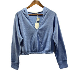 NWT LUSH Super Soft Hooded Top Size Large